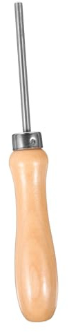 ADOCARN Alêne à Corder en Bois Multifonction pour Raquettes De Tennis, Badminton Et Squash, Outil De Fixation pour Cordage, Accessoire Compact Et Portable pour Entretien Sportif