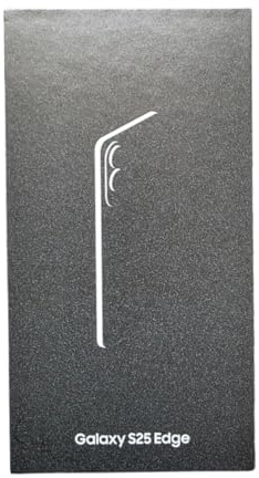 Samsung Galaxy S25 Edge, Smartphone Android 5G avec Galaxy AI, 256 Go, Chargeur Secteur Rapide 25W Inclus, Smartphone déverrouillé, Argent Titane, Version FR