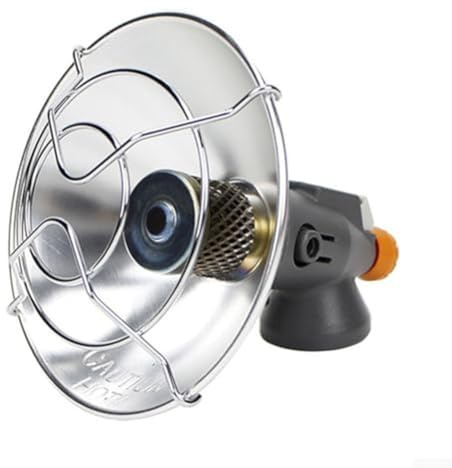 URPIZY Tragbarer Outdoor Mini Heizer Für Winter Gas Heizstrahler Ohne Gastank Camping Heizung Edelstahl Kompakt Leichtgewicht Sicherheitsdesign Vielseitig Einsetzbar