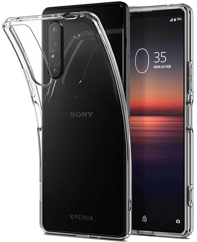 Oprimio Crystal Clear Case for Sony Xperia 1 III [Silicone Case] [%100 Transparent] [German Material] Ultra Thin Clear Mobile Phone Case for Sony Xperia 1 III