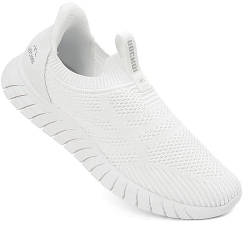 ODCKOI Zapatillas de deporte de manos libres para hombre transpirables y sin cordones cómodos, Slip on zapatillas deportivas ligeras y sin cordones, Slip en zapatos de paseo para hombre, zapatos