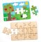 Baker Ross Puzzles aus Holz (8 Stück) – Blanko-Puzzleteile für Kinder zum Verzieren