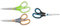 Amazon Basics Schere mit weichem Griff, 20 cm, Titan-Scherenblätter, 2 Stück & Westcott E-30282 00 Schere Easy Grip Lefty rostfrei, 20 cm/8, für Linkshänder, blau/schwarz - und weitere Ausführungen