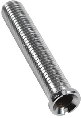 Oiieco M12 x 70 mm Kitchen Sink Basket Strainer Screw, Brass Hollow Screw for Strainer Basket Valves Ceramic Sink, Extended Bolt Screw