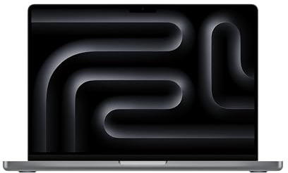 2023 Apple MacBook Pro with Apple M3 chip with 8-core CPU (14-inch, 8GB RAM, 512GB SSD) (QWERTY English) Space Gray (Renewed)