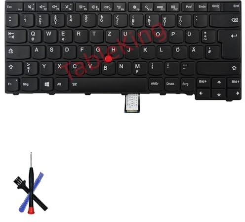 Table-King Clavier de Rechange rétroéclairé pour Lenovo Thinkpad T440 T440S T440P T450 T450S T460 T431s L440 L450 L460 L470 (Allemand)
