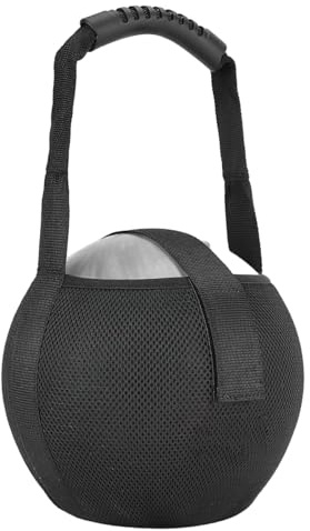 Gutol Bowlingnätsväska, enkel bowlingväska med förstärkt handtag, svart
