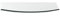 Funkenschutzplatte G30 Segmentbogen ESG 8mm x 500mm x 1000mm mit 18mm Facette Glasplatte Bodenplatte Kaminplatte Funkenschutz Ofenplatte Kaminglas