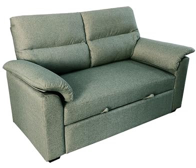 ASTAN HOGAR Sofá Cama 2 Plazas, Tapizado Tela, Modelo Duna AH-AR40800VD