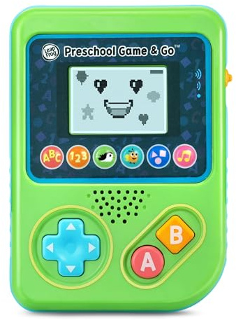 LeapFrog Preschool Game & Go, Interactive Educational Game, Includes 6 Games & Activities, Play & Learn On The Go, For Children Aged 2, 3, 4+ Years, English Version