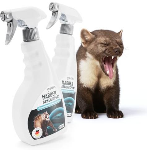 greate 2X Spray Anti-martas para Compartimento del Motor del Coche 500 ml - Protección inmediata y Duradera