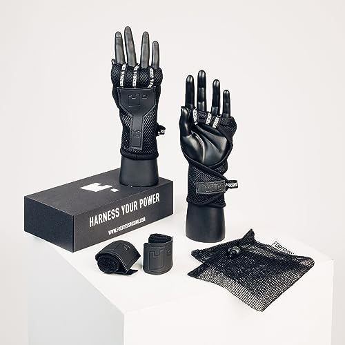 Fortress Boxing boxbandage – T5 handledsstöd för kickboxning, Muay Thai, MMA & knytkampsport – icke-justerbara T5-fastwraps för korrekt form och skadeförebyggande – boxningshandske