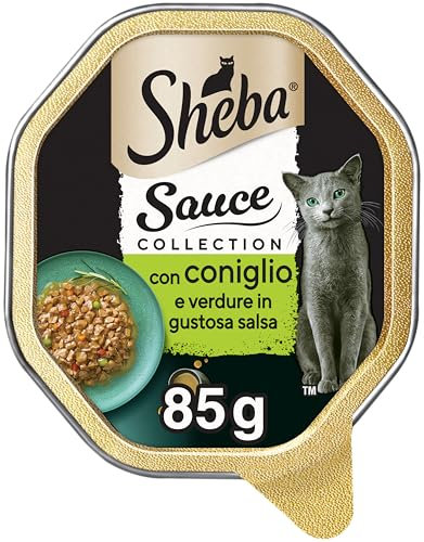 Sheba Katzenfutter mit Kaninchen und Gemüse in zarter Sauce, 85 g – 22 Schalen