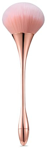 Hair Removal Cream, Makeup Brush, Large Powder Brush Make Up Brush Slim Wrist Rose Gold