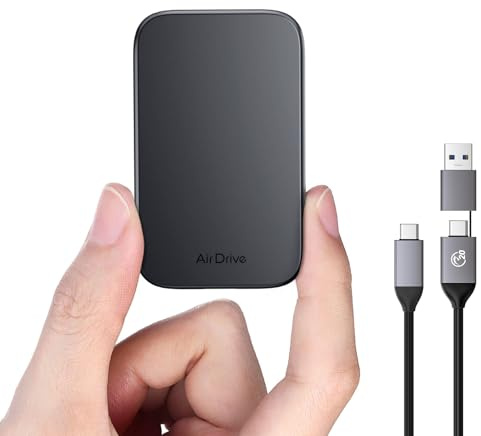 ORICO Disco SSD Externo 1 TB, Ultra Rápido Lectura 2000 MB/s, Escritura 1800 MB/s, USB-C 3.2 Gen2, Almacenamiento Portátil para iPhone 15+, Mac, Ordenador PC, Móvil y Consola de Juegos, Z20