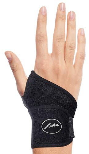 Dr. Arthritis Muñequera Tendinitis Desarrollada por Médicos - Muñequera Tendinitis Pulgar, Síndrome Túnel Carpiano, Lesiones Ligamentos [1 Unidad, Negra]