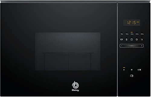 Balay 3CG5172N0 - Microondas Integrable, Capacidad 20 Litros, Con Grill, Lanzamiento 2021, Negro