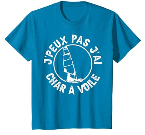 Je Peux Pas J'ai Char À Voile - Sport De Char À Voile Cadeau T-Shirt
