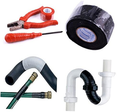 HEALEEP 2rolls Diy Industrial Home Use Pvc Insulation Tape Electric Wire Sealing Gaffer Tape Black