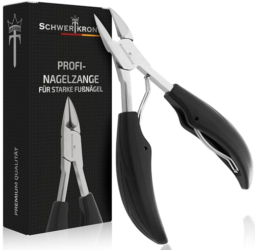 Schwertkrone Pinza professionale per unghie, forbici per cuticole, forbici per cuticole, forbici per cuticole, pinze per unghie, unghie dei piedi, cuticole e tagliaunghie