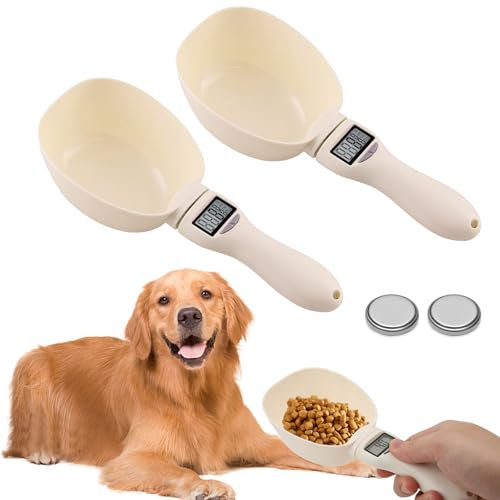 2Cuillère De Mesure Numérique, Cuillère À Mesurer Électronique Avec Écran Lcd, Cuillère Numérique, Digital Electronic Measuring Spoon， Cuillère Doseuse Électronique Pour Aliments Café Chiens Et Chats