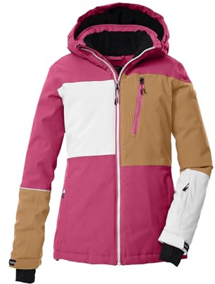 Killtec Ksw 442 Grls Ski Jckt Chaqueta de esquí/chaqueta funcional con capucha y protección contra la nieve Niñas