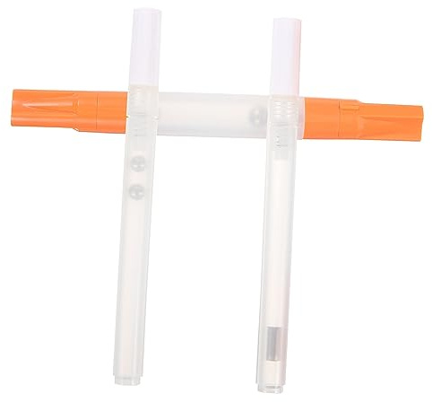 SHINEOFI Stylos Peinture Rechargeables Vides Taille Compacte en Plastique Légers Lot de 3 pour Scènes de Peinture et Graffiti Écriture Fluide