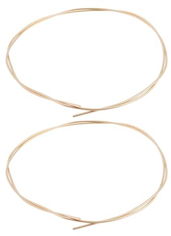 Be In Your Mind 2 Piezas de Alambre de Soldadura de Plata de 1 Mm 50 Cm para Reparación de Componentes de Joyería