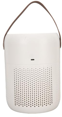 Fdit Purificateur D'air de Bureau Portable avec Libération D'ions Efficace pour Chambre à Coucher à la Maison avec Câble USB