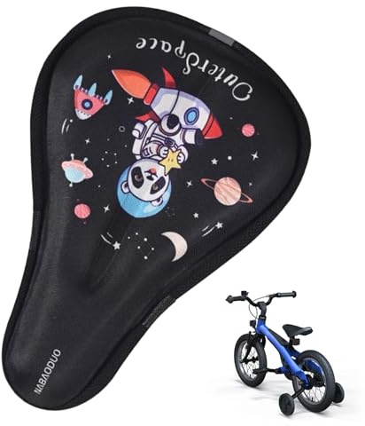 Copertura per Sella di Bicicletta,da Ciclismo per Bambini con Cartoon - Copertura Morbida per La Sella Bici - per Corsa su Strada Città Pendolarismo Quotidiano Escursioni All'Aperto