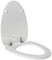 Idrotop Toilettensitz für Dolomite Sweet Life Holz Polyester Edelstahl Reißverschluss Weiß Dreieckig