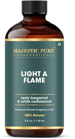 Majestic Pure Bergamot & Cedarwood Essential Oil, 118ml Candle Making Scents