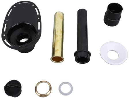 Kit de bonde de baignoire sur pied en acier inoxydable, prévention efficace du reflux, installation rapide, compatibilité universelle