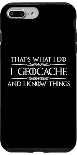 Regali di geocaching | I Geocache e so cose divertenti GPS Custodia per iPhone 7 Plus/8 Plus
