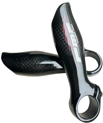 UPANBIKE MTB Bike Bicycle Carbon Fiber Bar Ends 22.2mm 7/8 (One Pair)