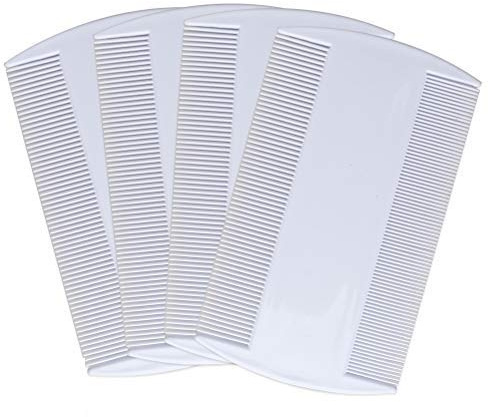 pengxiaomei Läusekämme, langlebig, doppelseitig, für Kinder, Erwachsene, Haustiere, 4 Stück