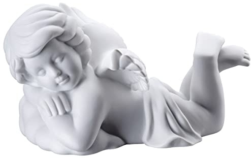 Arzberg Angelo grande bianco opaco angelo sognante