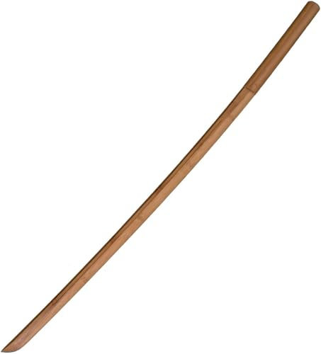 NJTIHG Katana de Madera Bokken Katana Kendo Espada Accesorios para Arma Espada Kendo de Madera Entrenamiento de Combate Accesorios de Juego de rol Hechos a mano-103CM