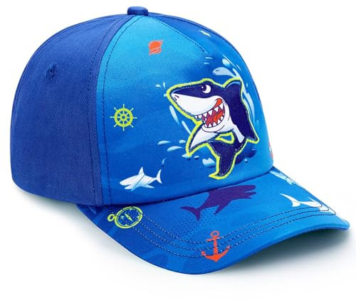 WAWSAM Jungen Baseballkappe Verstellbarer Kinder Snapback Trucker Cap Baumwolle Jungen Baseballkappe Baseball Mütze Sonnenhut