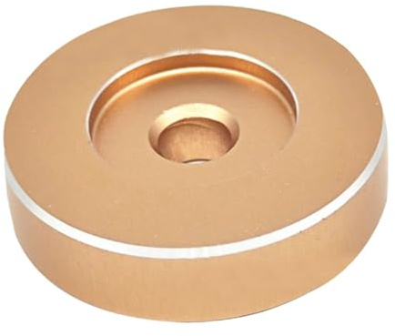 DOITOOL Adattatore Giradischi in Alluminio Giri per Dischi Vinile Grande Riduce Vibrazioni e Migliora Qualità Audio Accessorio Stabile per Dj e Uso Domestico