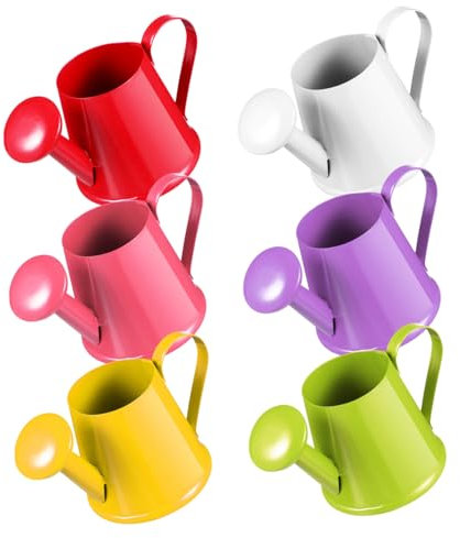 Toddmomy Wasserdose 6 Kinder Gießkanne Metall Metall Gießkanne Kinder Garten Gießkanne Gießkanne Für Kinder Garten Strand Sprinkler Spielzeug Gemischte Gie?kannen,klein