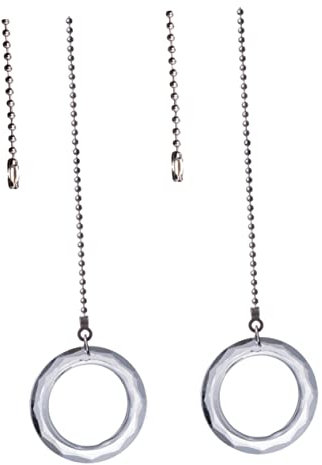 Angoily 4piezas Accesorios Para Lámpara De Mesa Luz Colgante De Transparente Para Decoración De Ventanas Extensión Para Cadena De Ventilador y Lámparas