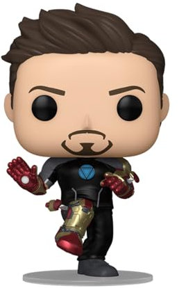 Funko POP Iron Man 3 Tony Stark Suit-Up Glow-in-The-Dark Vinyl Figure #1416 - Entertainment Earth Exclusive