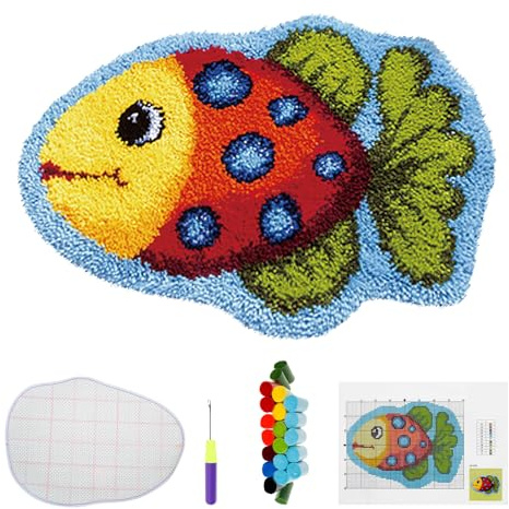 Gatphy Juego de cojines de nudos, animales, 50 x 36 cm, alfombras de anudado y cojines de nudos con ganchillo, nitrógeno, lana, cojines de nudos, cojines, cojines de sofá para entusiastas de la