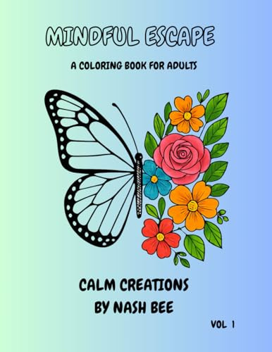 MINDFUL ESCAPE: A COLORING BOOK FOR ADULTS (THE MINDFUL ESCAPE SHOP)