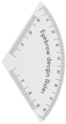 ARTSEWPLY Pochoirs à Sourcils Guides de Mise Forme et Outils de Mesure pour Maquillage des Sourcils Réutilisables et Précis