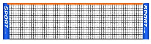 Kisbeibi Tragbares Tennisnetz, Sport-Ersatznetz für Badminton, Kinder-Erwachsene Fußballtennis Sporttrainingsnetz, Faltbares Volleyballnetz für Garten, Hof, Hinterhof, Strand(4.1m: 161.42x33.86inch)