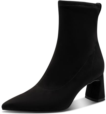 Tamaris Damen Stiefel Vegan schwarz 39