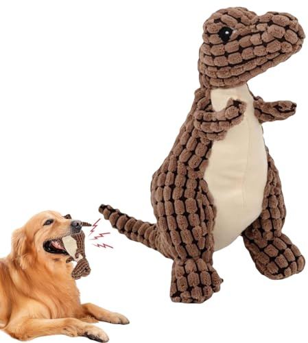 1 Pieza Juguetes para Perros Juguete para Morder para Perro – Masticables Juguetes para Perros Grandes - Squeak Interactivo Juguetes de Caucho Natural para Medianos, Grandes Perros