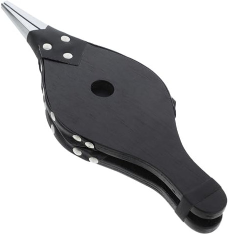 Ciieeo soffiatore per soffietto del soffiatore per barbecue Bluwer per manovella a mano ventilatore del ventilatore del motore dell'aria qui sotto Acciaio inossidabile Nero